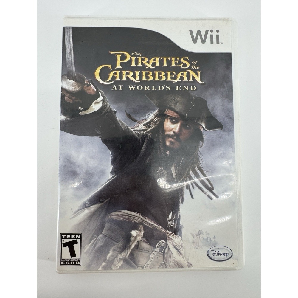Pirates of the Caribbean At World's End Nintendo Wii Disney With Manual CIB